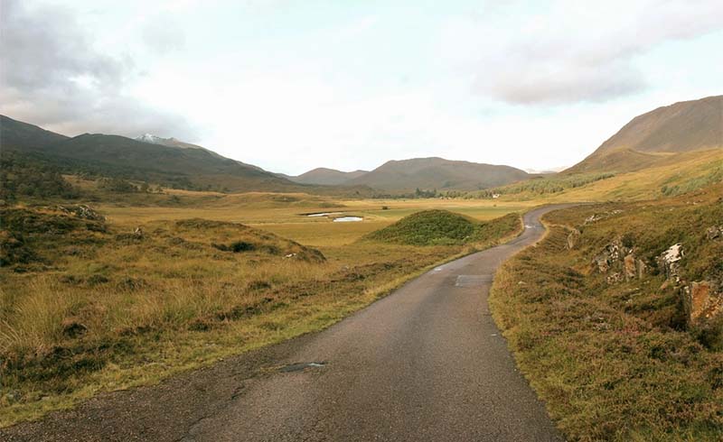 Biking in the Highlands